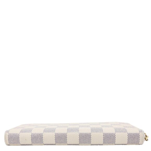 Louis Vuitton  Clemence Damier Azur Wallet Rose Ballerine - Picture 5 of 14